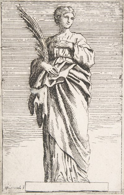 Standing Female Figure by Pierre Ignace Parrocel