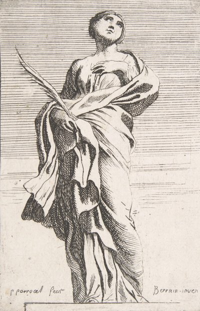 Standing Female Figure, ca. 1739-40 by Pierre Ignace Parrocel