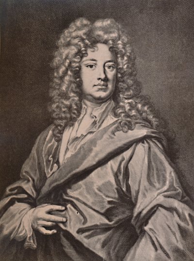 Charles Montagu, 1st Earl of Halifax, English poet and politician by Pierre Imbert Drevet