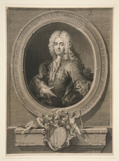 Petrus Nolascus by Pierre Imbert Drevet