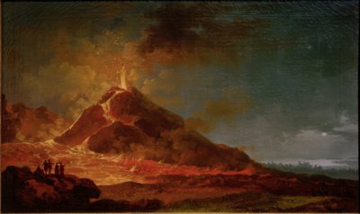 The Eruption of Vesuvius on May 14, 1771 by Pierre Jacques Volaire