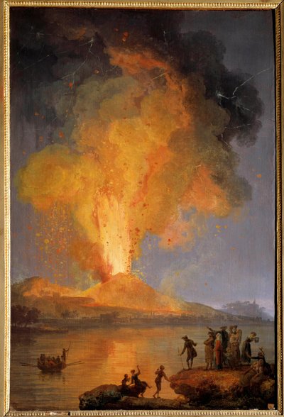 The Eruption of Vesuvius by Pierre Jacques Volaire