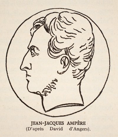Jean-Jacques Ampere by Pierre Jean David d