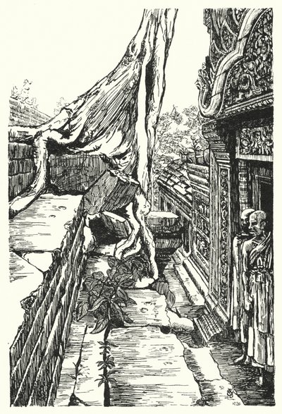On the Second Storey, Baphuon by Pierre Jeannerat de Beerski