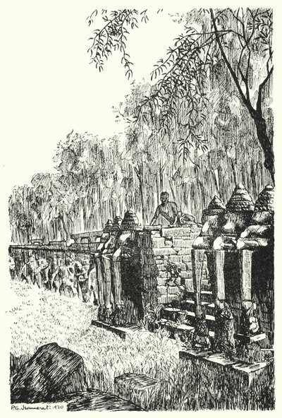 Side perron of the Elephants