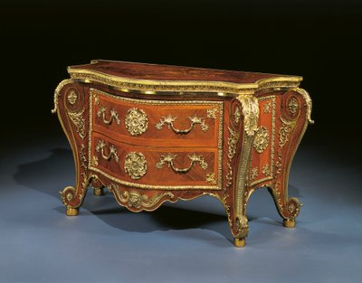 George III Bombe Commode by Pierre Langlois