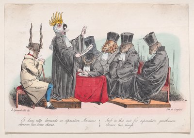 And in this suit for separation, gentlemen, observe two things by Pierre Langlumé