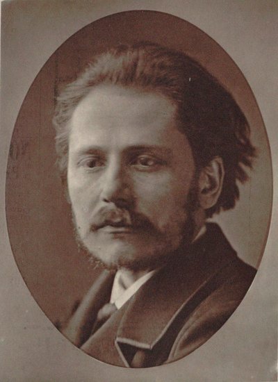 Portrait of the composer Jules Massenet by Pierre Lanith Petit