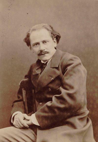 Portrait of the composer Jules Massenet by Pierre Lanith Petit