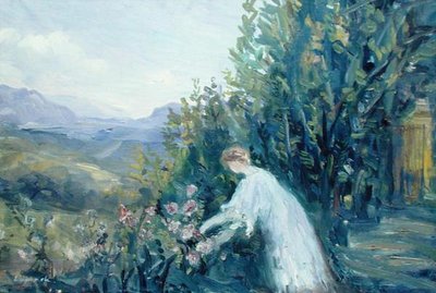 Woman in a Garden by Pierre Laprade