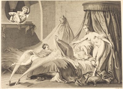 The Waterworks by Pierre Laurent Auvray after Jean Honoré Fragonard