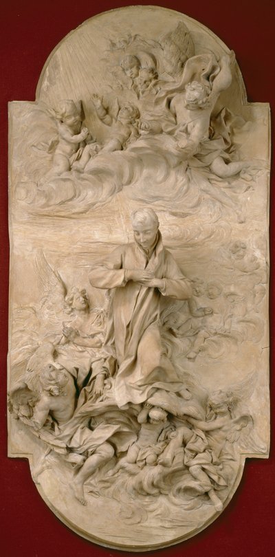 S. Luigi Gonzaga in Glory by Pierre Legros
