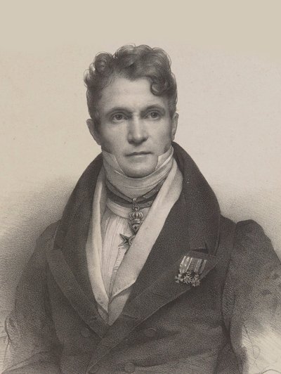Portrait of the Conductor and Composer Gaspare Spontini by Pierre Louis Henri Grevedon