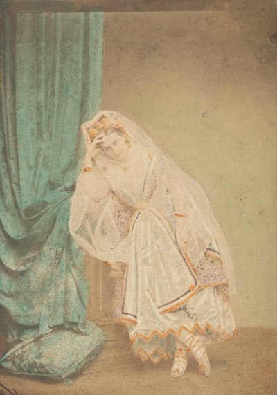 La Comtesse in Robe de Piqué or as Judith, 1860s by Pierre Louis Pierson