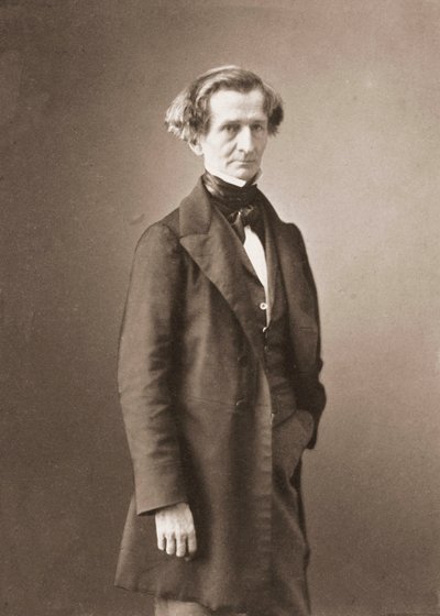 Portrait of Hector Berlioz by Pierre Louis Pierson