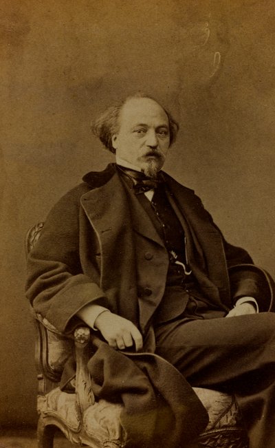 Portrait of Jean Pierre Alexandre Antigna, French painter; carte de visite by Pierre Louis Pierson