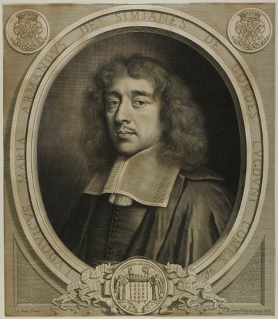 Louis-Marie-Armand de Simianes de Gordes by Pierre Louis van Schuppen