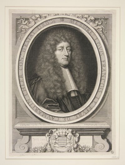 Louis François le Fèvre de Caumartin (1624-1687) by Pierre Louis van Schuppen