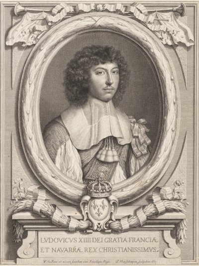 Portrait of Louis XIV, 1650-1702 by Pierre Louis van Schuppen
