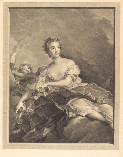 The Night Passes, the Dawn Appears by Pierre Maleuvre after Jean Marc Nattier