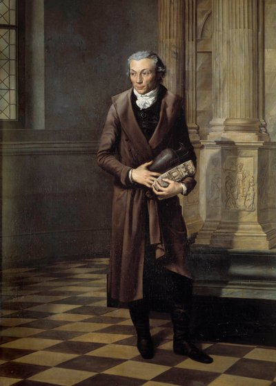 Portrait of Alexandre Lenoir, Curator of the Museum of the French Monuments by Pierre Maximilien Delafontaine