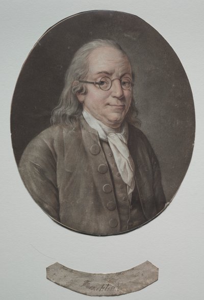 Benjamin Franklin by Pierre Michel Alix