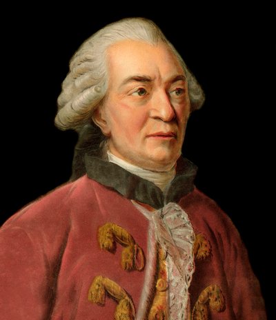 Portrait of Georges Louis Leclerc, Count of Buffon by Pierre Michel Alix