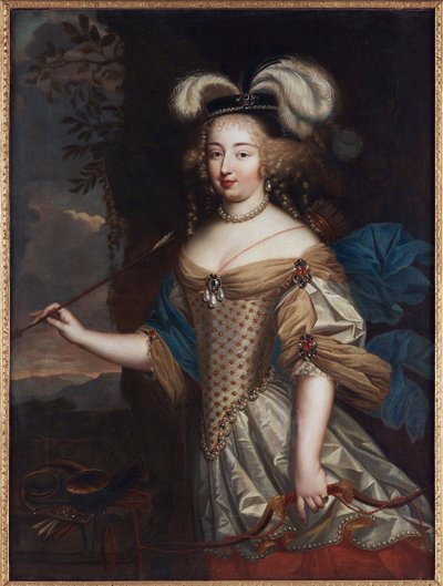 Madame de Montespan as Diana by Pierre Mignard