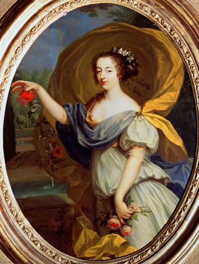 Portrait of Duchess de la Valliere as Flora by Pierre Mignard