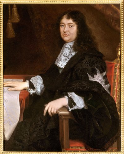 Portrait of François Michel Le Tellier, Marquis de Louvois 1641-1691 by Pierre Mignard