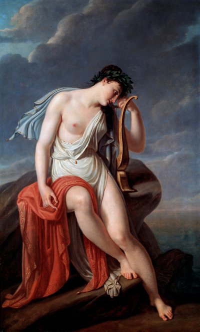Sappho on the Lefkada