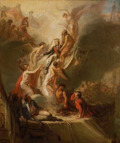 The Apotheosis of Horatio Nelson, c.1805-18 by Pierre Nicolas Legrand