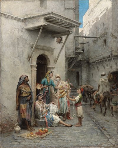 The Young Flower Seller by Pierre Outin