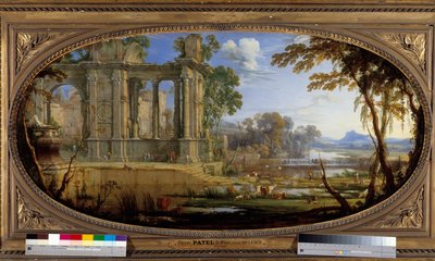 Landscape Composed with Ancient Ruins by Pierre Patel
