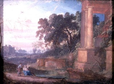 Rest on Flight into Egypt by Pierre Patel