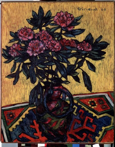 Peonies by Pierre Paul Girieud