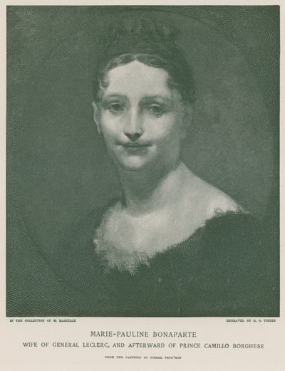 Marie-Pauline Bonaparte by Pierre Paul Prudhon