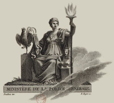 Ministry of General Police - Emblem by Pierre Paul Prud