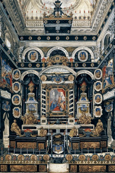 Funerary Decoration to the Memory of Henri II de Bourbon, Prince de Conde by Pierre Paul Sevin