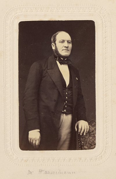 Baron Georges Eugene Haussmann by Pierre Petit
