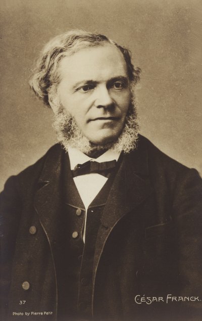 Cesar Franck by Pierre Petit
