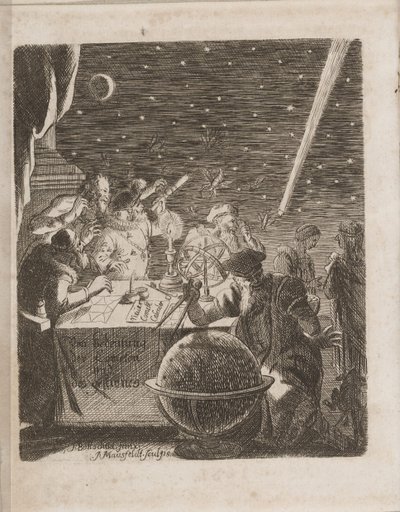 Observing the Heavens in the Age of Galileo From: Von Bedeutung der Cometen, 1681 by Pierre Petit