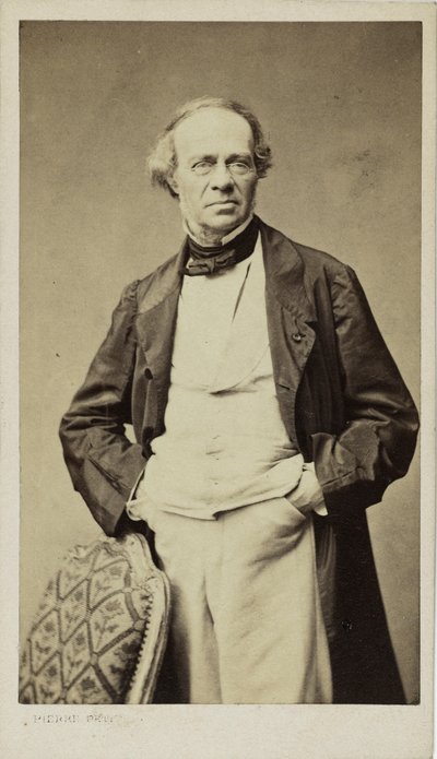 Portrait of the composer Jacques Fromental Halévy, ca 1860 by Pierre Petit