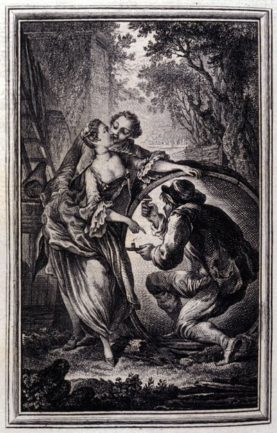 Le Cuvier (Illustration by P.P. Choffard, 1776) by Pierre Philippe Choffard