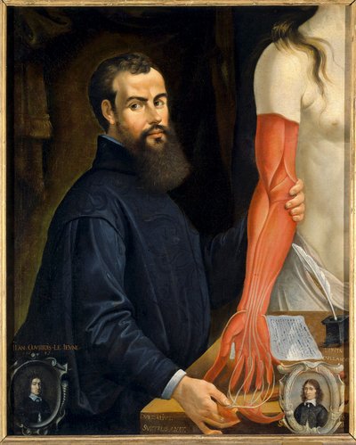 Portrait of Andrea Vesalius, Anatomist and Doctor of Charles V by Pierre Poncet