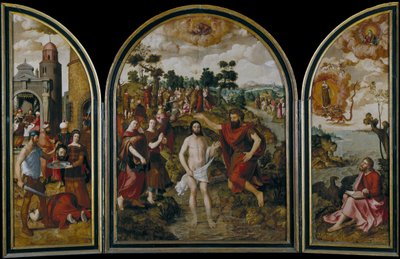 The Triptych of Saint John the Baptist, 1549 by Pierre Pourbus