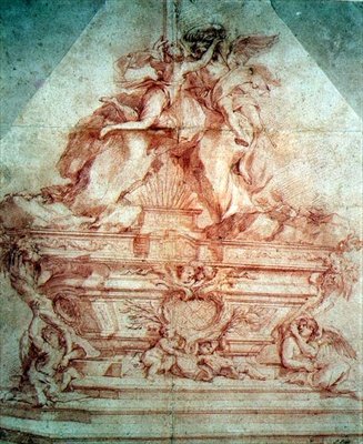 Design for the Grand Altar of the Church of San Siro, Genoa by Pierre Puget