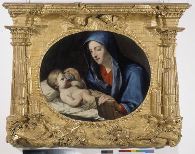 The sleep of the Child Jesus by Pierre Puget