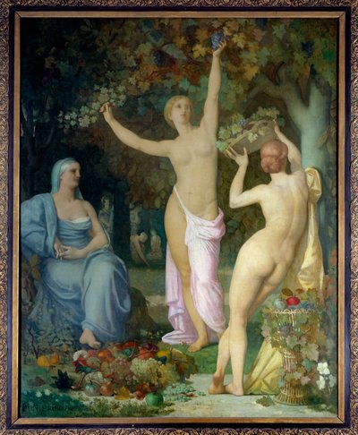 Autumn by Pierre Puvis de Chavannes
