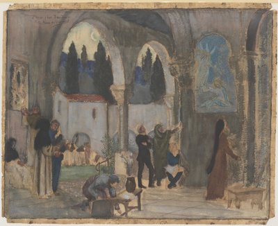 Christian Inspiration by Pierre Puvis de Chavannes